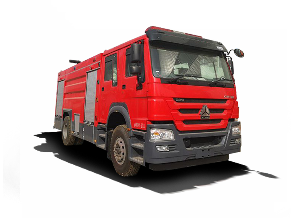 小区电动消防车厂家1个DN80的炮管路